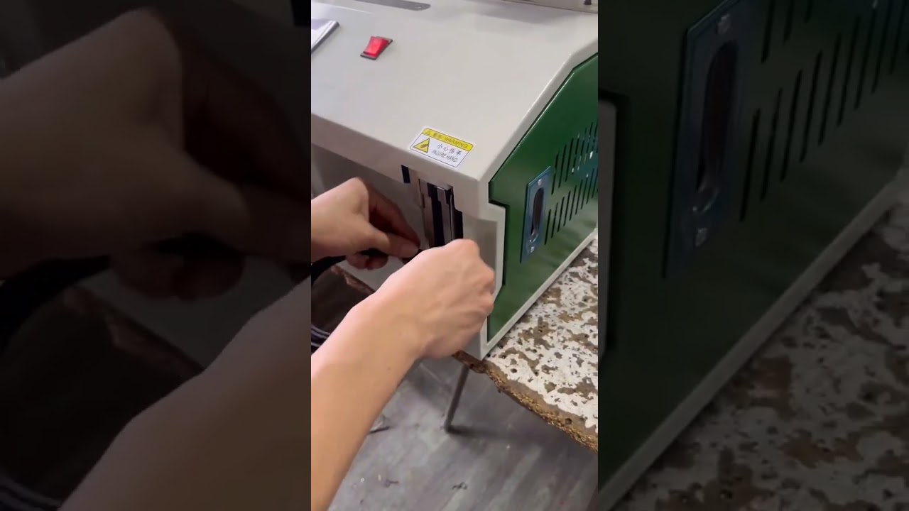 Machine tout-en-un de bobinage et ligature de fils #usine #machine