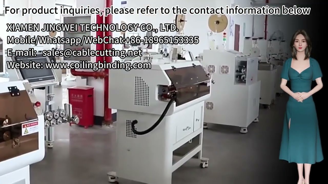 Machine automatique de coupe de gaine PVC et de tube thermorétractable