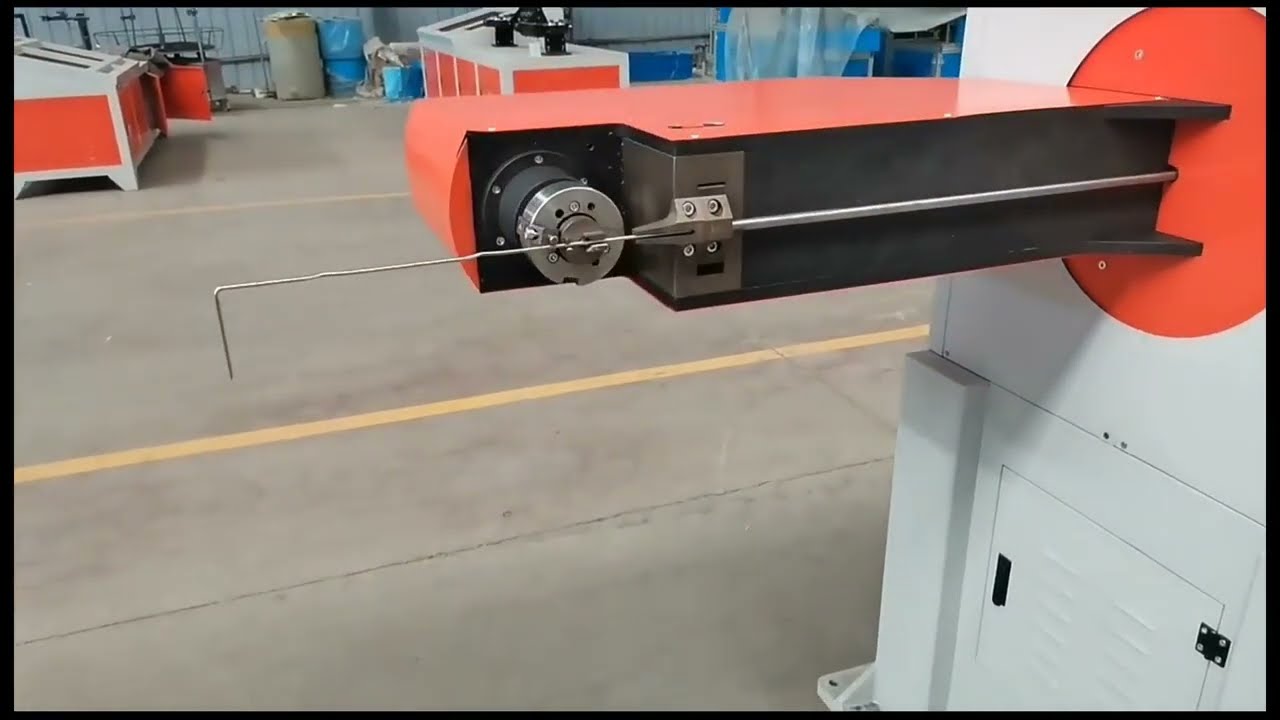 Machine de cintrage de fil CNC 3D entièrement automatique – Dévidoir motorisé intégré