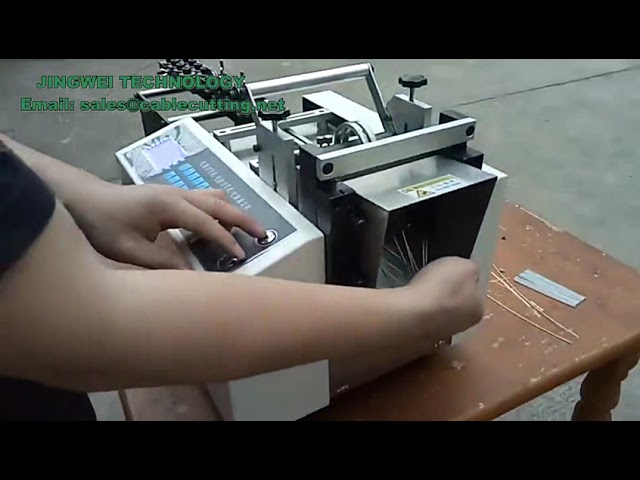 Machine automatique de coupe et de redressage de fil | Équipement de précision industrielle