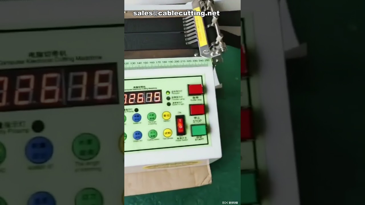 Machine de coupe à chaud et à froid : double fonction pour un traitement optimal des fils