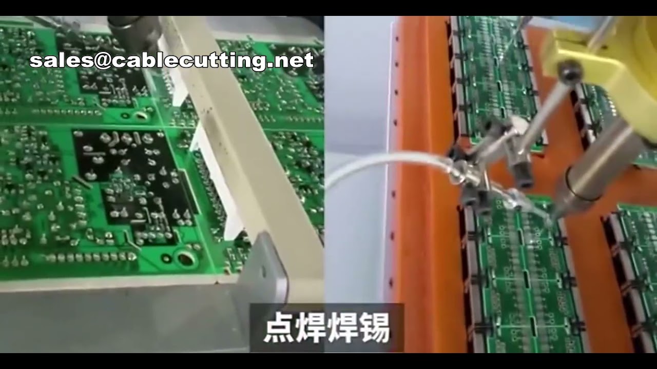 Machine à souder trois axes : soudure de circuits imprimés et substrats aluminium LED