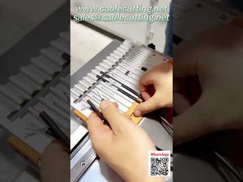 Dénudeuse laser pour câbles blindés USB, Mylar et Téflon - Précision & automatisation