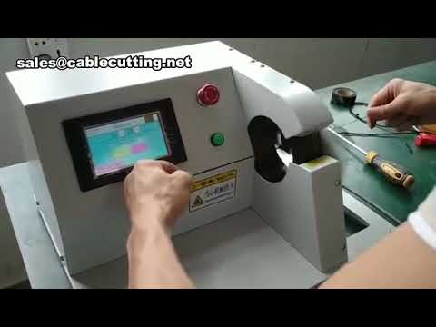 Machine à enrubanner les petits fils et câbles fins | Rubanage automatisé de précision