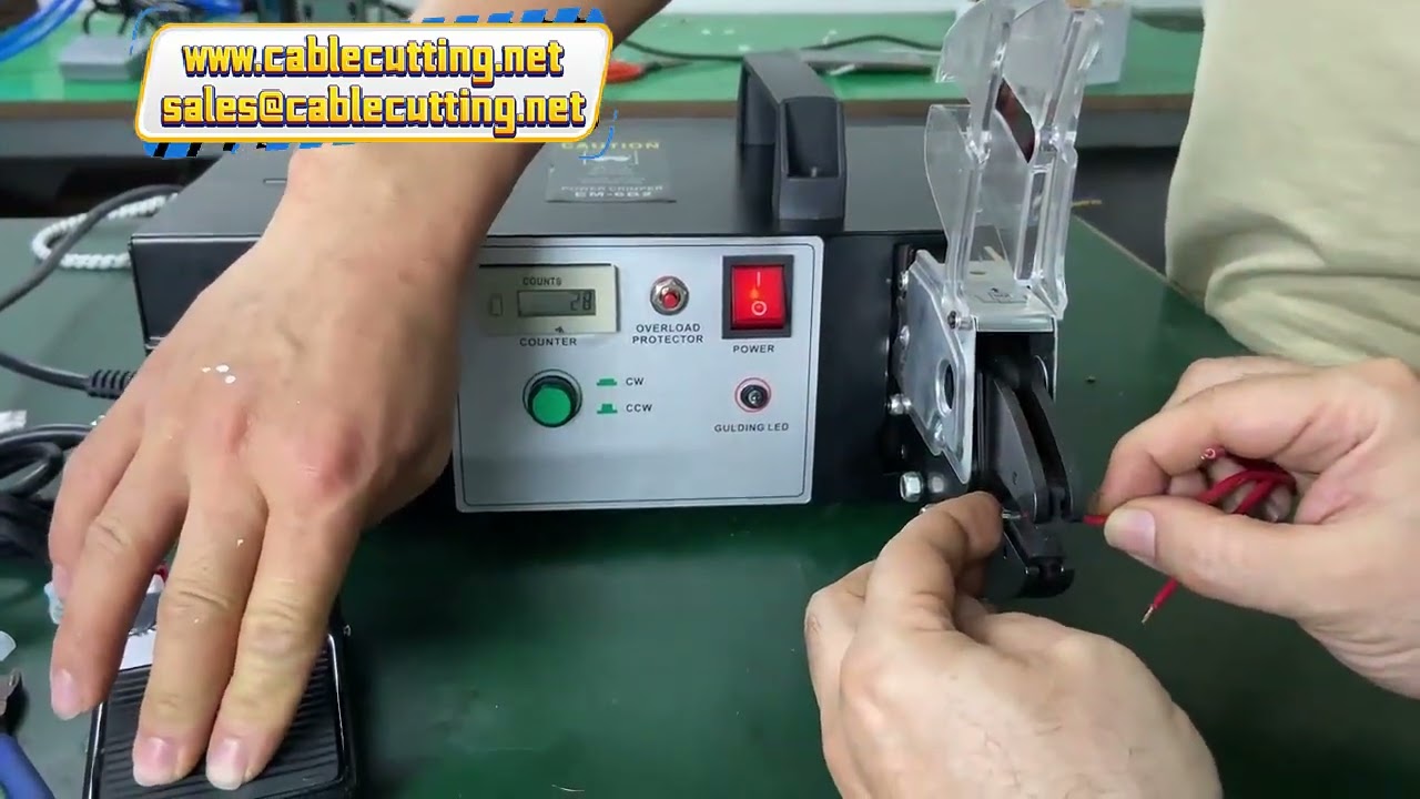 Machine à sertir les fils et cosses électriques avec tête 6SET – Pince électrique professionnelle