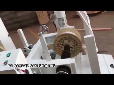 Machine d'alimentation et de bobinage automatique pour gros fil – Dérouleuse et bobineuse industrielles