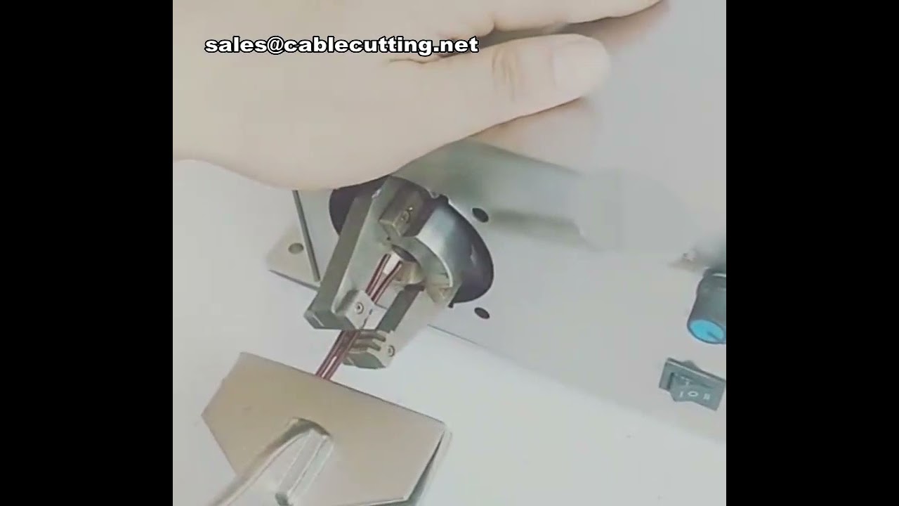 Machine à torsader puissante pour fils de cuivre multibrins – Outil automatique de torsadage de câbles