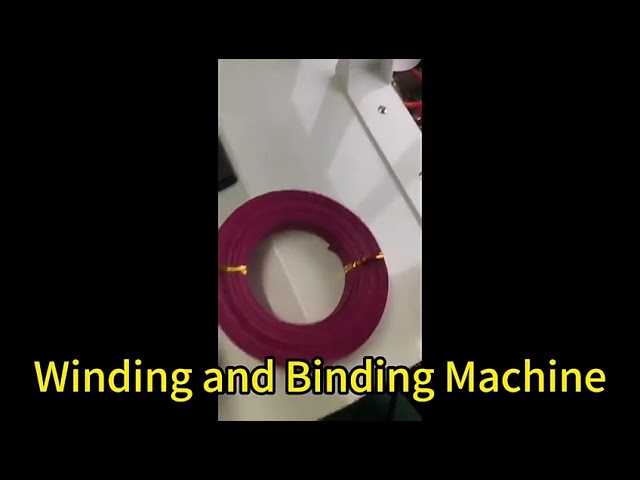 Machine de bobinage et de cerclage industriel de fils | Faisceaux robustes et assemblages sécurisés