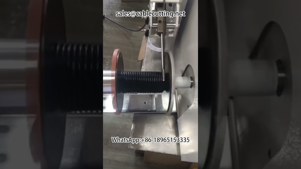 Machine d'enroulement de câble pour bandes adhésives - Comptage de mètres, découpe et enroulement automatisé
