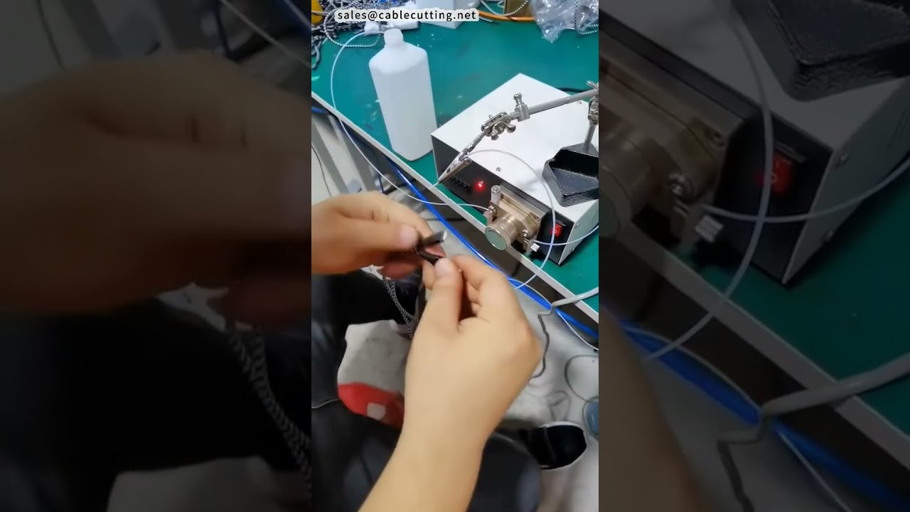 Machine de micro-dosage de colle pour assemblages USB et faisceaux | #usine #machine #bricolage