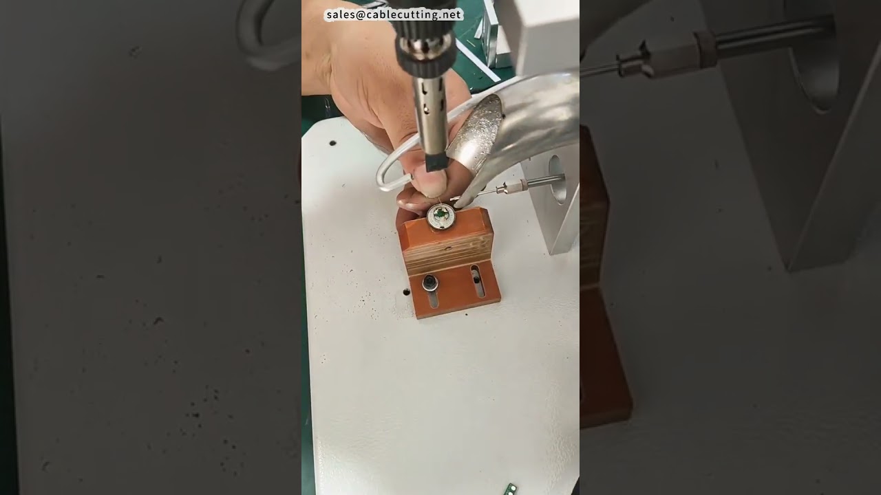 Machine à souder les fils émaillés sans prétinage – Gain de temps et efficacité