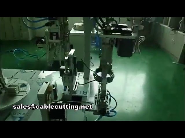 Machine à enrouler les fils en forme de O : bobineuse circulaire et lieuse de câbles