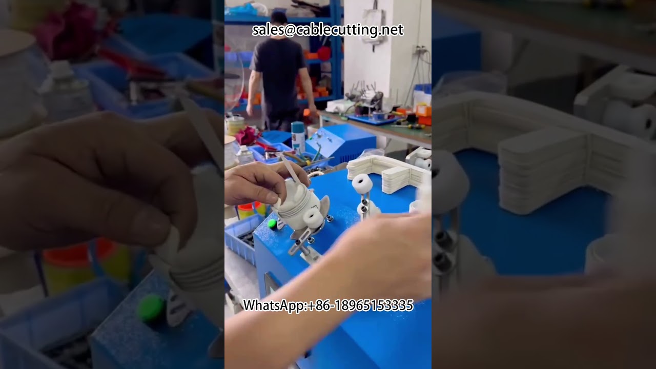 Machine de bobinage de câbles de données | Traitement automatisé des fils et faisceaux