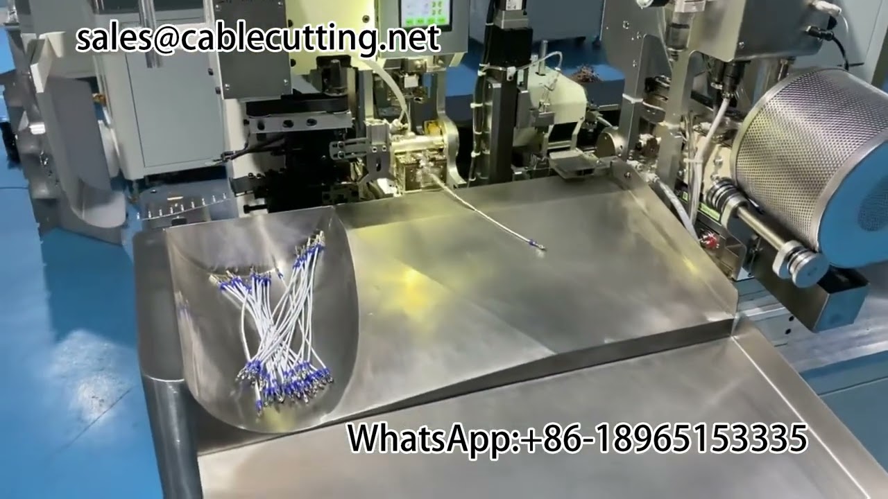 Machine automatique pour connecteurs étanches - Double pression et double pénétration | Machine à sertir les fils