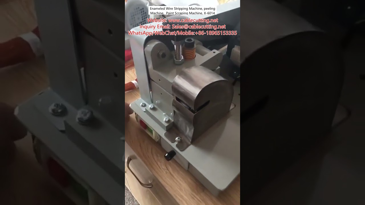 Machine à dénuder le fil émaillé - Décapeuse et gratteuse de peinture professionnelle