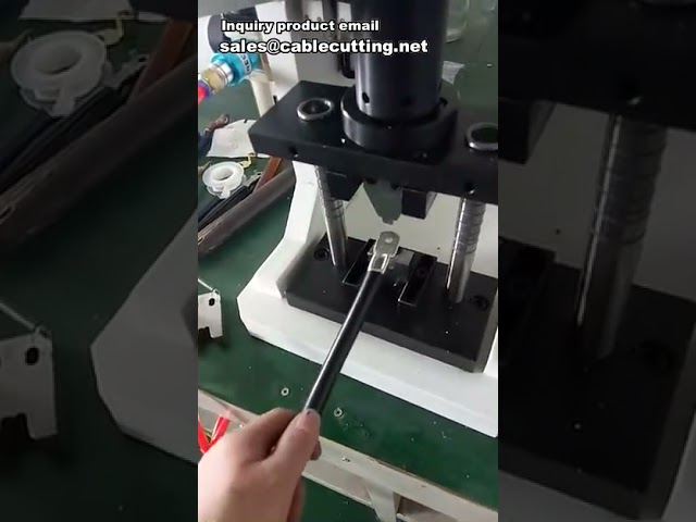 Machine à sertir pneumatique professionnelle | Presse à bornes Cooper