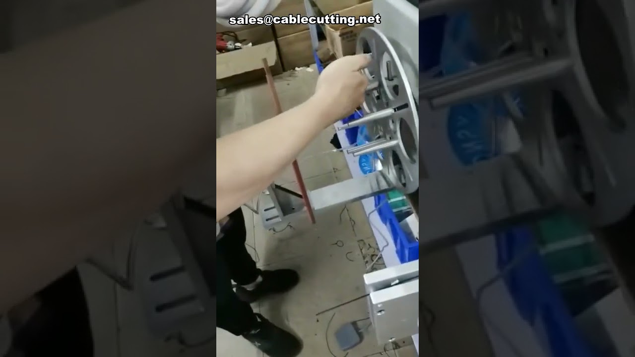 Machine à bobiner et lier les gros câbles | Enrouleuse automatique pour compteur