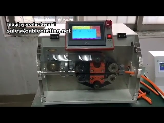 Machine de découpe de tubes ondulés | Coupe-tuyaux plastique industrielle professionnelle