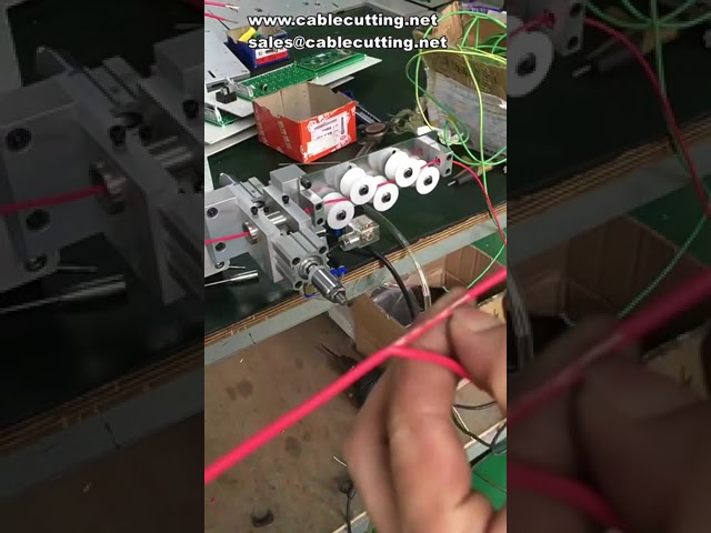 Dénudeuse de fils 10 mm² haute puissance : machine multifonctionnelle pour torsion 2 ou 4 fils