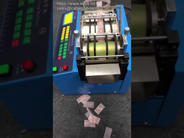 Machine de découpe précise pour ruban adhésif double face et bande auto-agrippante