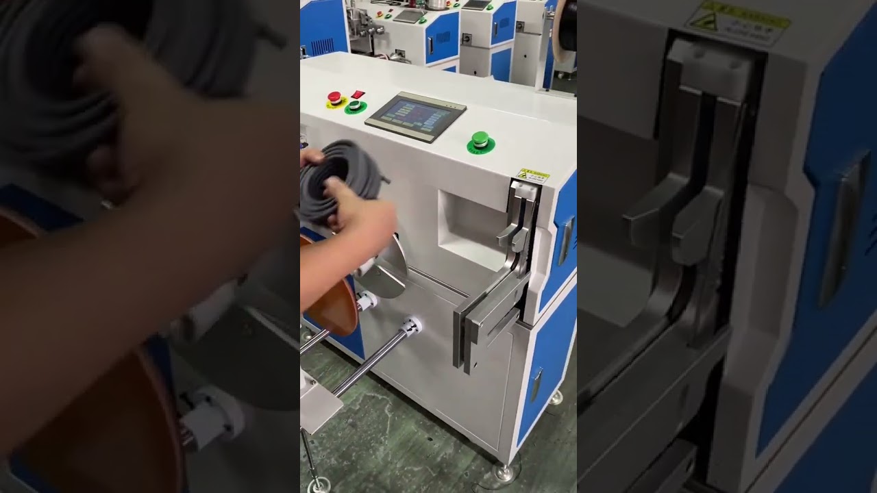 Bobineuse de fil rapide et précise avec comptage - Idéale pour rebobinage et emballage, compatible avec divers matériaux