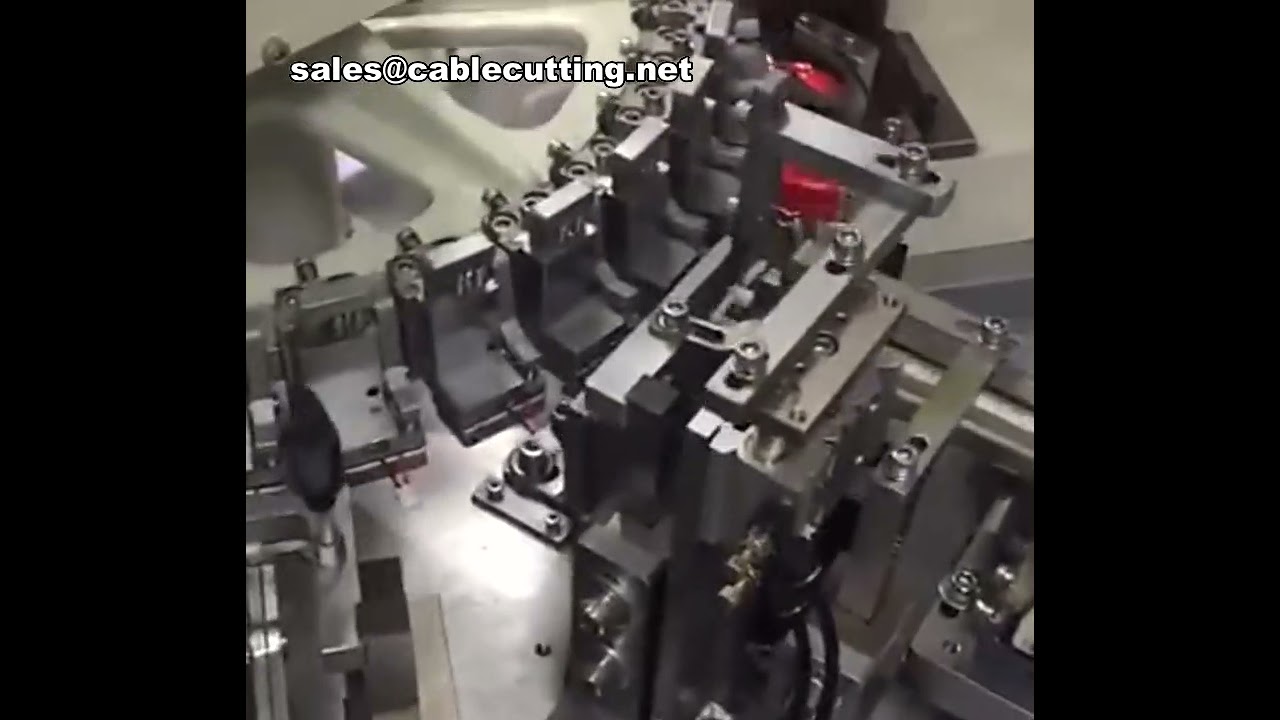 Machine automatique 2p à fils parallèles – insertion de bornes traversantes avec trempage d'étain