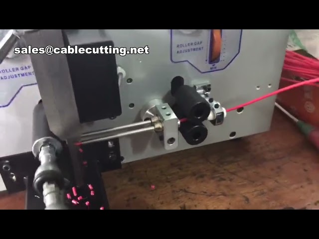 Machine multifonction de coupe, dénudage, cintrage et torsion de câbles – Offre spéciale