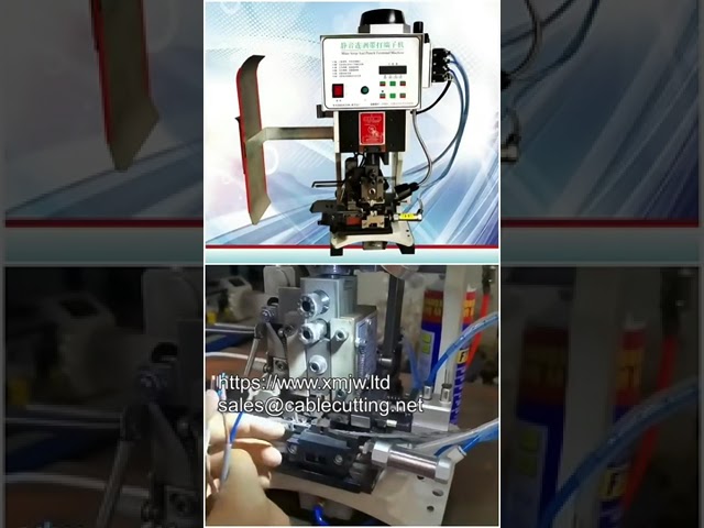 Machine à sertir les bornes : lame, cintrage et couteau net - Guide industriel