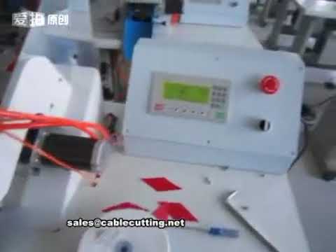 Machine de coupe de ruban à ultrasons avec forme oblique - Découpe précise