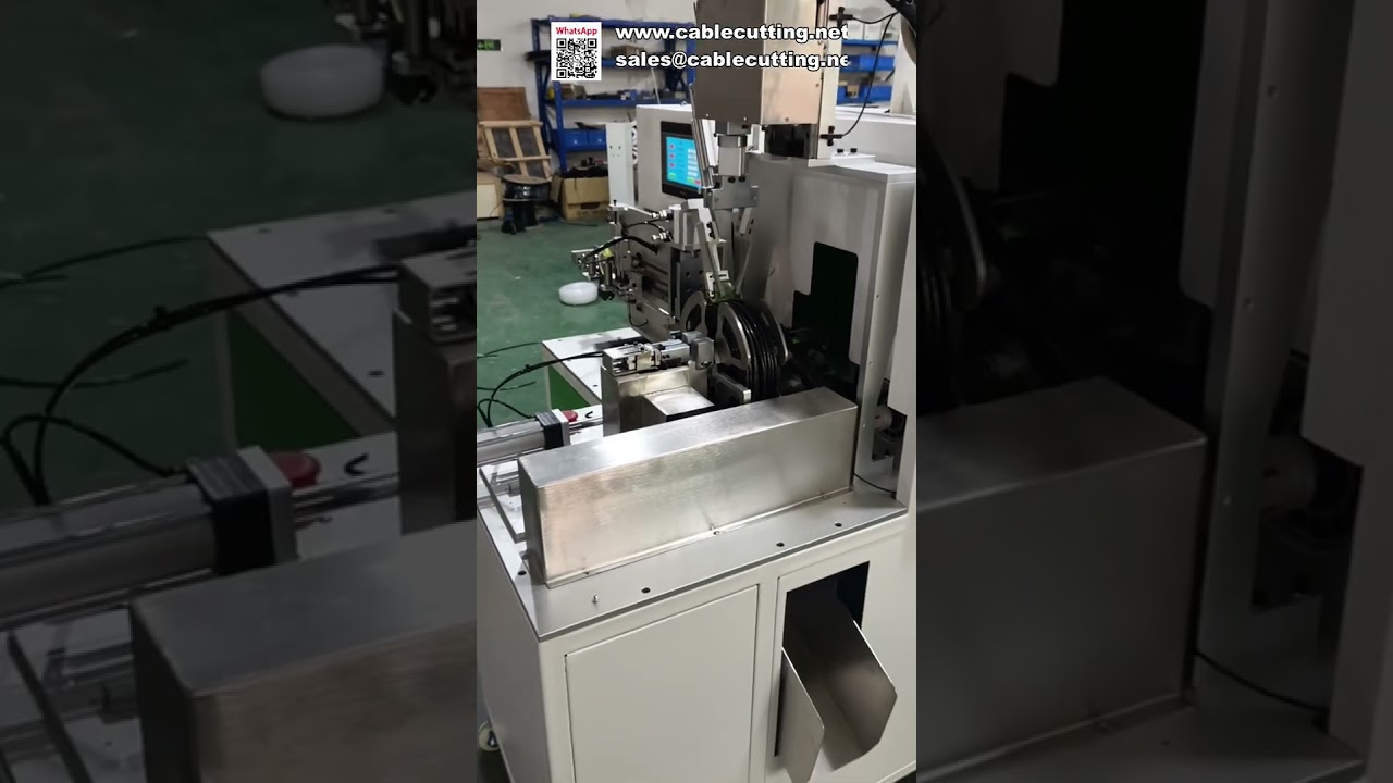 Machine automatique de comptage mètres, coupe fil, bobinage et liage industriel