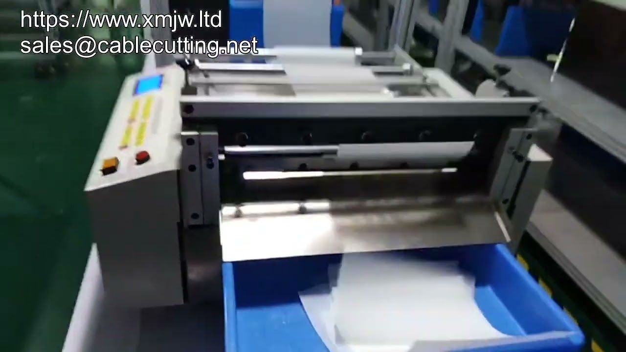 Machine de découpe rouleau en feuilles 160x1000 mm – Lame fine refendeuse haute précision