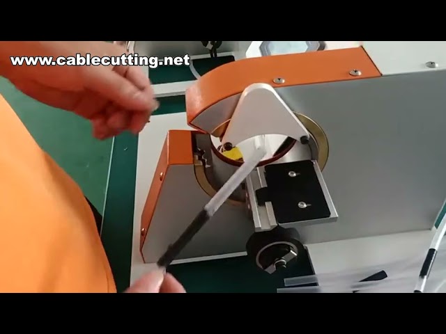 Machine enroulement ruban adhésif & colliers semi-auto - Enrubannage automatique faisceaux