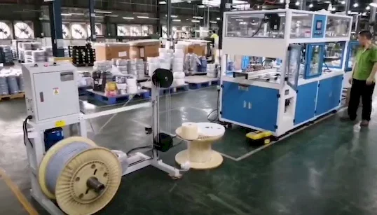 Machine Coupe, Bobinage et Liage de Fil Lourd WPM-HCRO - Machine d enroulement et de liage de câbles