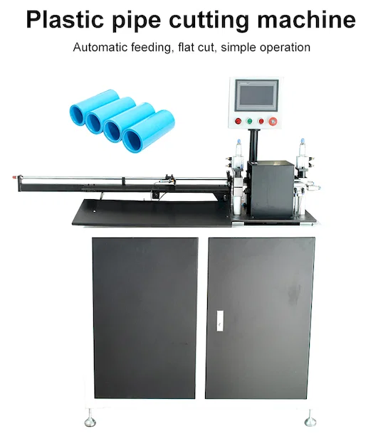 Coupe-Tube/Tuyau Rotatif PE/PVC WPM-3100 - Machine de tronçonnage